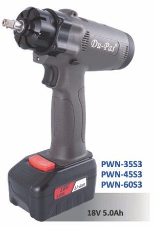 Du - Pas PWN - 60S3 18V 3/8" Sq. 40 - 60Nm Cordless Shut - off Impulse Tool - WesTorque