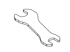 YG-1 SPIS0810 SPANNER FOR I-SMART SPANNER WIDTH(8/10MM BOTH) i-Smart Price Per 1