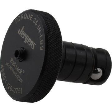 Jergens 49601 Modular Fixturing Shank: Ball Lock, 20 mm Shank Dia, Steel - WesTorque
