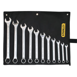 Stanley 85-450 Combo Wrench Set, Inch, 11 PC