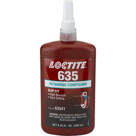 LOCTITE 635 Retaining Compound, Slip Fit, High Strength, Slow Cure - WesTorque