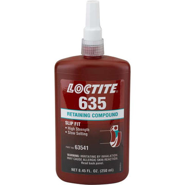 LOCTITE 635 Retaining Compound, Slip Fit, High Strength, Slow Cure - WesTorque