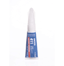Loctite Prism 411 Toughened High Viscosity Instant Adhesive, Clear, 3g Tube 233768 - WesTorque