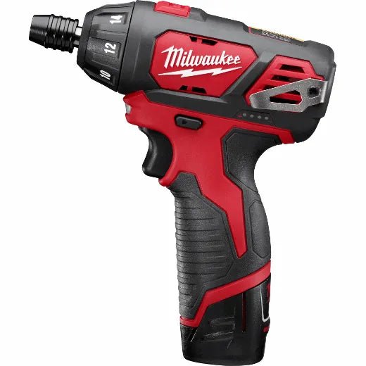 Milwaukee Tool 2401 - 22 M12 1/4" Hex Screwdriver Kit - WesTorque