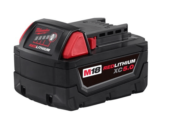 Milwaukee Tool 48 - 11 - 1850 M18 REDLITHIUM XC5.0 Extended Capacity Battery Pack - WesTorque