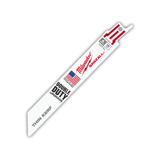 Milwaukee Tool 6" 18 TPI SAWZALL® Blades (5 Pk) 48-00-5184 - WesTorque
