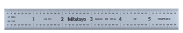 Mitutoyo 182 - 101 6'' 4R RIGID RULE - WesTorque
