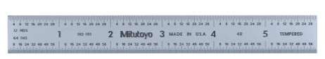 Mitutoyo 182 - 211 150MM FLEXIBLE RULE - WesTorque