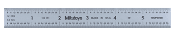 Mitutoyo 182 - 226 RULE, STEEL, FLEXIBLE, 12" X 300MM - WesTorque