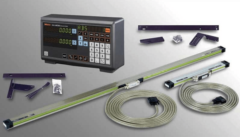 MITUTOYO 64PKA058D 12” X30” DIGITAL READOUT PACKAGE FOR BRIDGEPORT MILL - WesTorque
