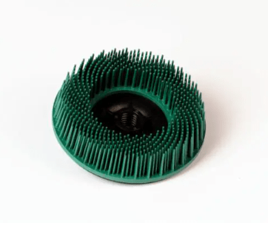Scotch-Brite™ 24241 Bristle Disc, BD-ZB, 50, Green, 4-1/2 in x 5/8 in-11 Internal, 5/Carton, 10 ea/Case - WesTorque
