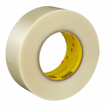 3M 55908 Scotch Filament Tape 8919MSR, Clear, 48 mm x 55 m, 7 mil, 24 Roll/Case - 51125740548