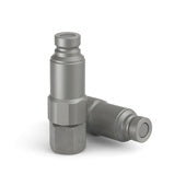 Cejn 10-264-6402 Flat Face Pressure Eliminator Nipple - 1/4" Body Size - 1/4" Female NPT (ISO 16028) Price Per 5