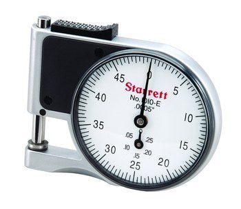 Starrett 1010EZ Dial Indicator Pocket Gage - 0 - .375" 53115 - WesTorque