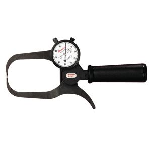 Starrett 1017M - 100 Outside Dial Caliper Gage - 0 - 50mm 64179 - WesTorque