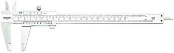Starrett 125MEA - 8/200 Caliper - Vernier - Metric/English Range 8"/200mm Grad .001"/.02mm 61882 - WesTorque