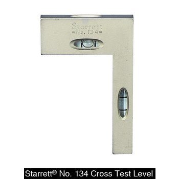 Starrett 134 Cross Test Level And Plumb - 2" X 3" 50569 - WesTorque