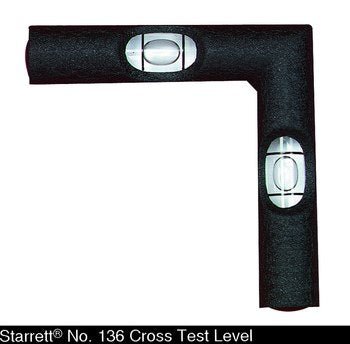 Starrett 136 Cross Test Level - 2 - 3/4"X2 - 3/4" 50572 - WesTorque