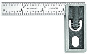 Starrett 13A Double Square - 4" Blade 50109 - WesTorque