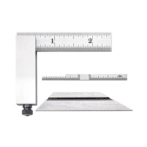 Starrett 14D Double Steel Square - 2 - 1/2" 50118 - WesTorque