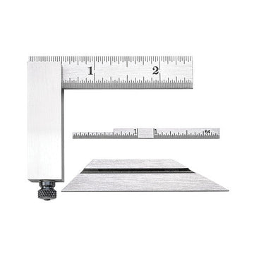 Starrett 14MD Double Steel Square - 50mm 56261 - WesTorque