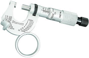 Starrett 209RL Micrometer - Can Curl 56473 - WesTorque