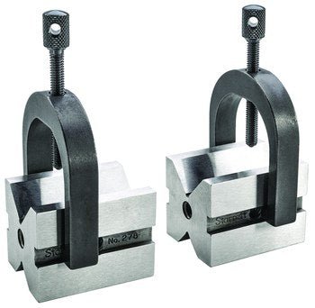 Starrett 278 V Blocks (Pair) With Clamps 51312 - WesTorque