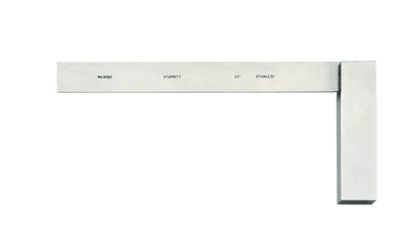 Starrett 3020 - 4 Square - Stainless - 4" Blade 12226 - WesTorque