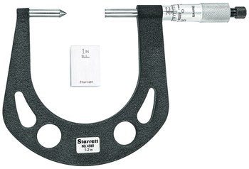 Starrett 458BXRS Micrometer - Disc Brake - 1 - 2" 67537 - WesTorque