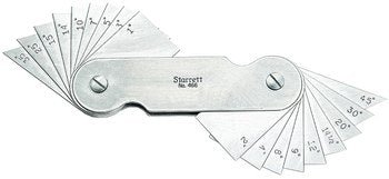 Starrett 466 Angle Gage - 18 Leaves 52463 - WesTorque