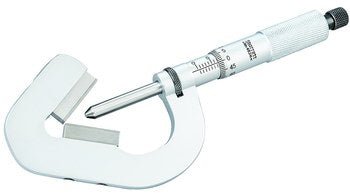 Starrett 483MXRL - 25 V - Anvil Micrometer - 2 - 25mm - 0.01mm Grad 56046 - WesTorque