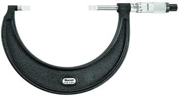 Starrett 486MP - 50 Blade Type Micrometer - 25 - 50mm - 0.01mm Grad 64258 - WesTorque
