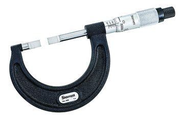 Starrett 486P - 1 Blade Type Micrometer - 0 - 1" - .001" Grad 52499 - WesTorque
