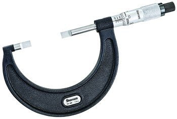 Starrett 486P - 4 Blade Type Micrometer - 3 - 4" - .001" Grad 52505 - WesTorque