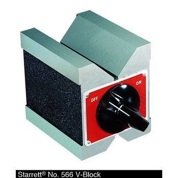 Starrett 566 Magnetic V - Block - Dual - Vee 63323 - WesTorque