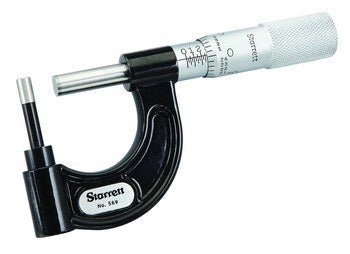 Starrett 569AXP Tube Micrometer - 0 - 1" - .001" Grad 66437 - WesTorque