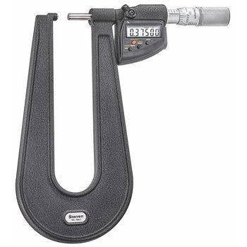 Starrett 764.1MEAXFL Sheet Metal Micrometer - Electronic 72816 - WesTorque