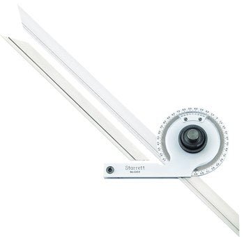 Starrett C359FZ Vernier Bevel Protractor - With 7" & 12" Blades 51398 - WesTorque