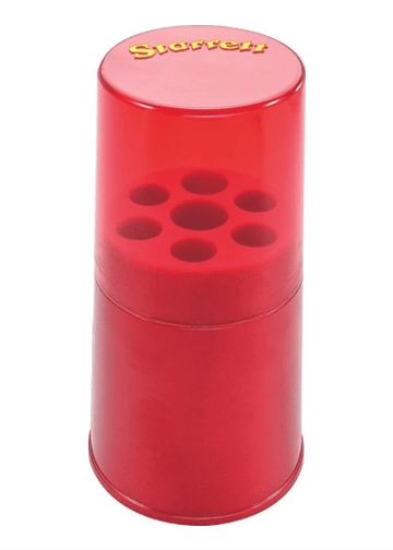 Starrett S264RWBZZ Round Plastic Case 2 5/8"D X 6" H 55175 - WesTorque