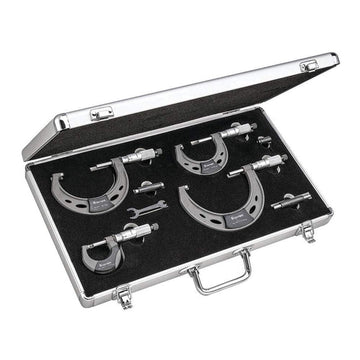 Starrett S444.1MCXRLZ Micrometer Set - 0 - 150mm 21090 - WesTorque