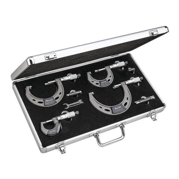 Starrett S444.1MCXRLZ Micrometer Set - 0 - 150mm 21090 - WesTorque