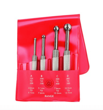 Starrett S829EZ Small Hole Gage - Set Of 4 - 829A - B - C - D - 53074 - WesTorque