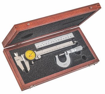 Starrett S909MZ Precision Measuring Tool Set (Metric) 65668 - WesTorque