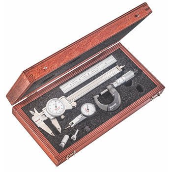 Starrett S9921 Precision Measuring Tool Set (Inch) 21011 - WesTorque