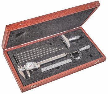 Starrett S9922 Precision Measuring Tool Set (Inch) 21012 - WesTorque