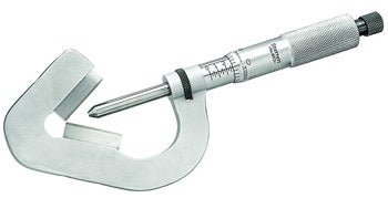 Starrett T483XRL - 1 V - Anvil Micrometer - .093 - 1" - .0001" Grad 52491 - WesTorque