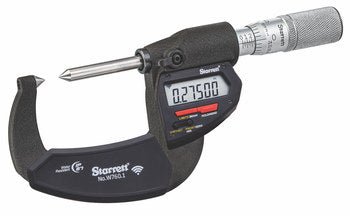Starrett W760.1FL Electronic Micrometer - Screw Thread - Wireless 60593 - WesTorque