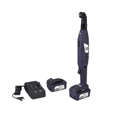 Sturtevant Richmont 12045 2100PTA - 90 20V Angled Nut Runner, 45Nm, Kit - WesTorque