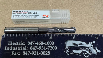 YG - 1 DTX406066 CARBIDE DREAM DRILL W/ COOLANT (3XD) TX COATING - WesTorque