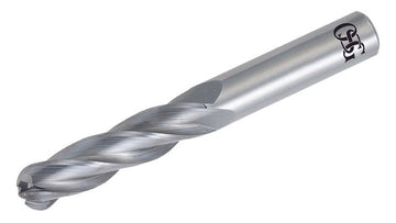 OSG 464-2500-BN11 CARBIDE 1/4 X 1/4 4FL LONG BALL TiAlN